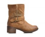 MOTOROWE Botki BIKER BOOTS z Dżetami